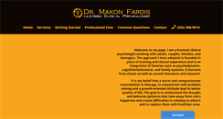 Desktop Screenshot of drfardis.com